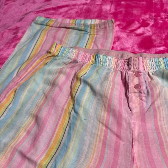 Y2K Vintage PINK 2003 Pajama Pants - Picture 6 of 6